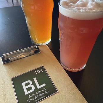Brew Lab 101 - The Bull IPA and Walter Wit mixed with Cherry Bomb. - Breweries Near Me - Rio Rancho, New Mexico