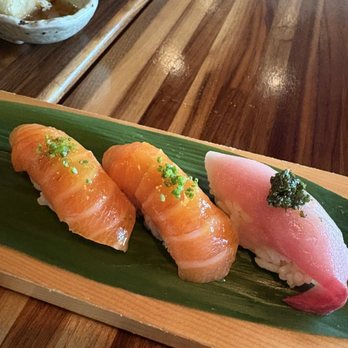 Ichijiku Sushi - Salmon and hamachi - Sushi Bars Near Me - Houston, Texas