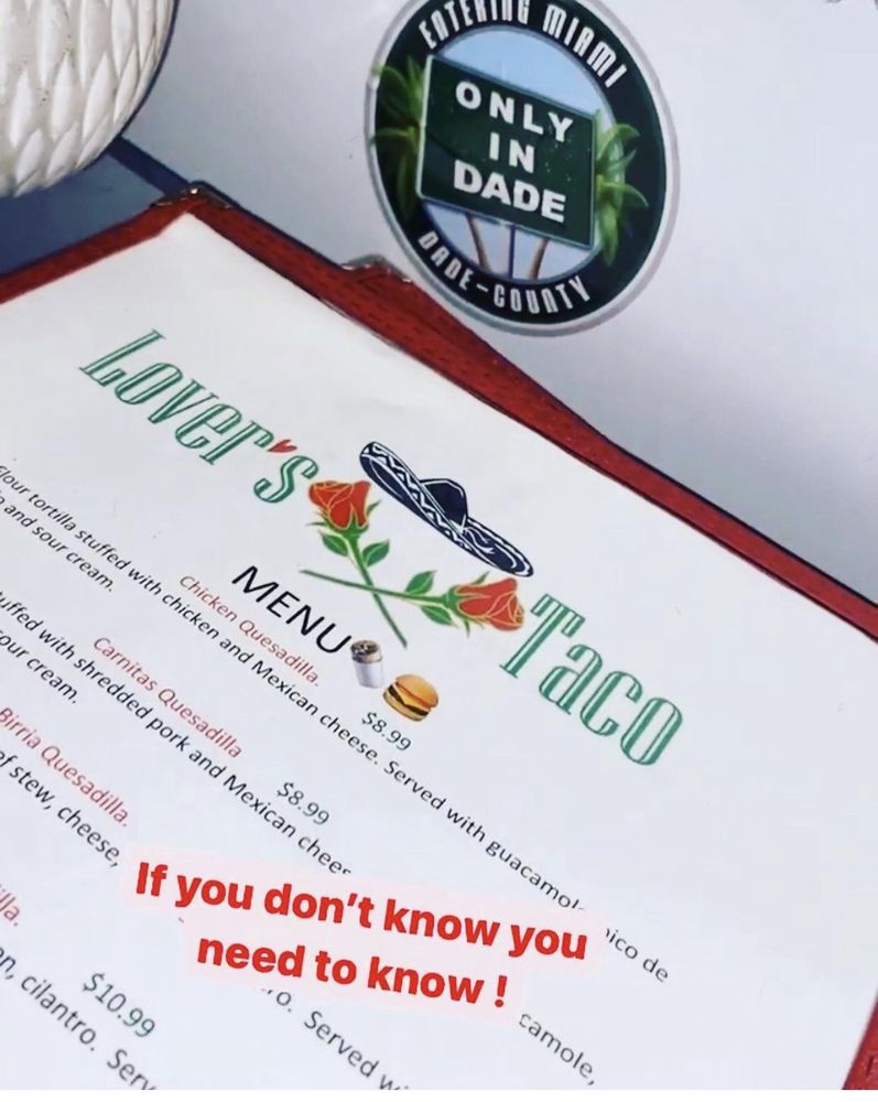 Lover’s Taco
