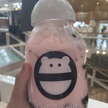 Mini Monster Cafe - strawberry milk - Bubble Tea Near Me - Anaheim, California