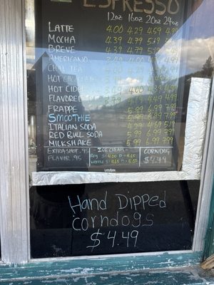 Menu photo 2 Bobs Espresso Snoqualmie Pass, WA