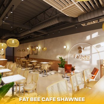 Fat Bee Cafe Shawnee - the interior of the restaurant - Desserts Near Me - Shawnee, Kansas Fat Bee Cafe Shawnee - the interior of the restaurant - Desserts Near Me - Shawnee, Kansas