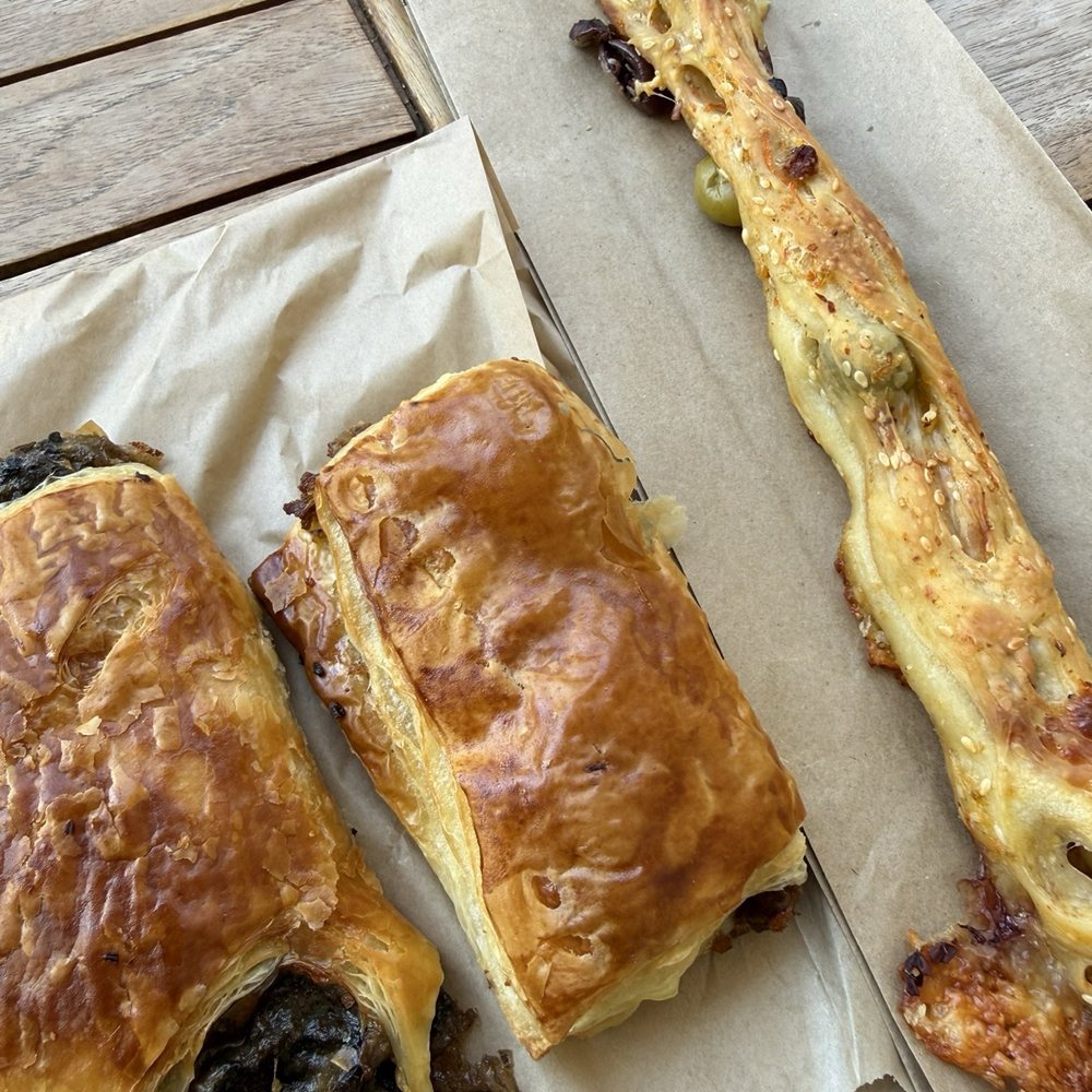 Ayu Bakehouse - Shroom Baked good, Boudin baked good, muffelleta long bread - Bakeries Near Me - New Orleans, Louisiana