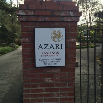 Azari Winery and Vineyards - Wine Tours Near Me - Petaluma, California