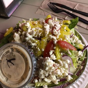 Bongiorno's - $5.50 small house salad :) - Pizza Near Me - Solana Beach, California Bongiorno's - $5.50 small house salad :) - Pizza Near Me - Solana Beach, California