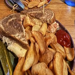 The Old Shillelagh - Reuben sandwich carnivore and plant based!  Both were delicious!
