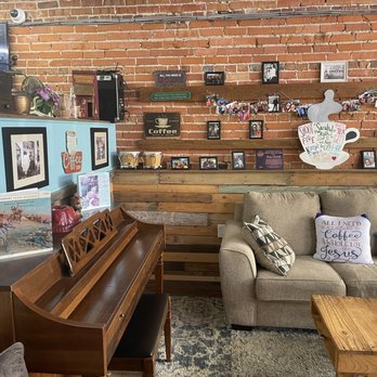 Cornerstone Cafe & Coffee - Front decor - Salad Near Me - Coats, North Carolina