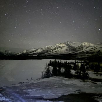 Denali Lakeview Inn - View from balcony - Hotels Near Me - Healy, Alaska