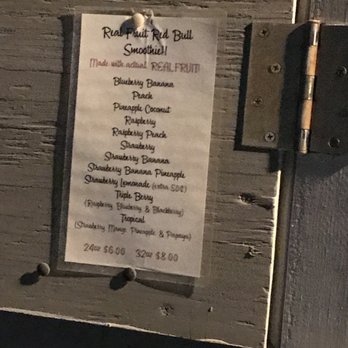Fresh Start Espresso - a menu on a door - Coffee & Tea Near Me - Wasilla, Alaska