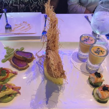 Chef Chai - Appetizer sampler. Get this!!!! Those prawns!!! - Asian Fusion Near Me - Honolulu, Hawaii Chef Chai - Appetizer sampler. Get this!!!! Those prawns!!! - Asian Fusion Near Me - Honolulu, Hawaii
