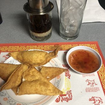 Phong Lan Vietnamese Restaurant - Crab Rangoons - Vietnamese Near Me - Cedar Rapids, Iowa