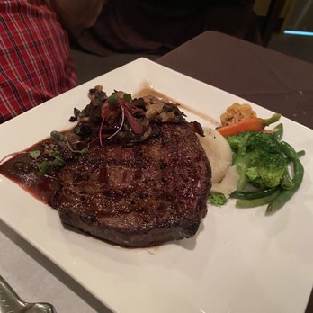 Todd's Unique Dining - Ribeye with mushroom demi - Seafood Near Me - Henderson, Nevada Todd's Unique Dining - Ribeye with mushroom demi - Seafood Near Me - Henderson, Nevada