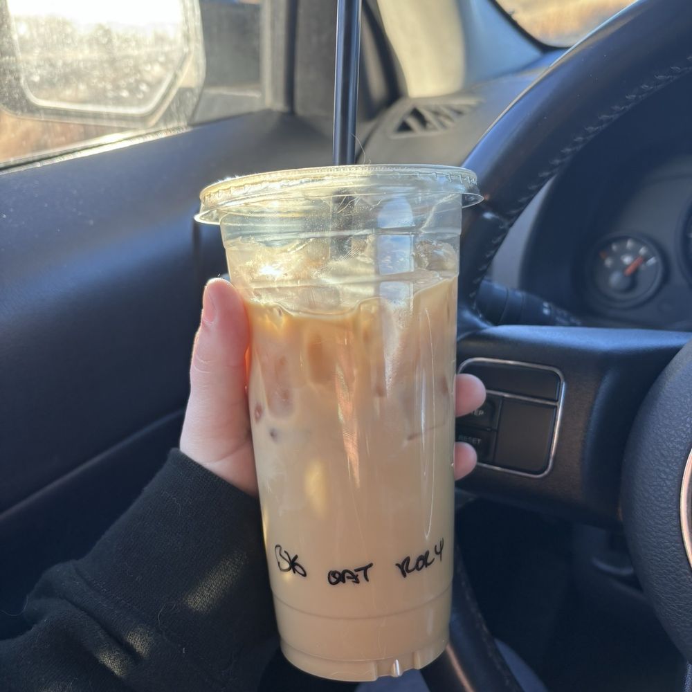 Matador Coffee - Iced Honey Lavender Latte with Oatmilk - Coffee & Tea Near Me - Flagstaff, Arizona Matador Coffee - Iced Honey Lavender Latte with Oatmilk - Coffee & Tea Near Me - Flagstaff, Arizona