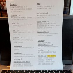 The Stable - Updated menu March 2022