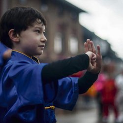 Win-Win Kung Fu Culture Center - Greeting from student Liam Tsang.
