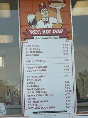 Menu photo 1 Hey! Hot Dog Joliet, IL