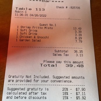 Olive Garden Italian Restaurant - What we actually ordered removed and over charged for what we didn't costing an extra $10 - Italian Near Me - Phoenix, Arizona Olive Garden Italian Restaurant - What we actually ordered removed and over charged for what we didn't costing an extra $10 - Italian Near Me - Phoenix, Arizona