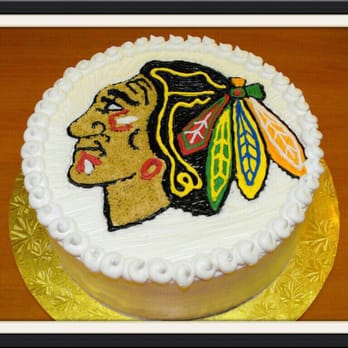Forest View Bakery - a chicago blackhawks cake - Bakeries Near Me - Chicago, Illinois