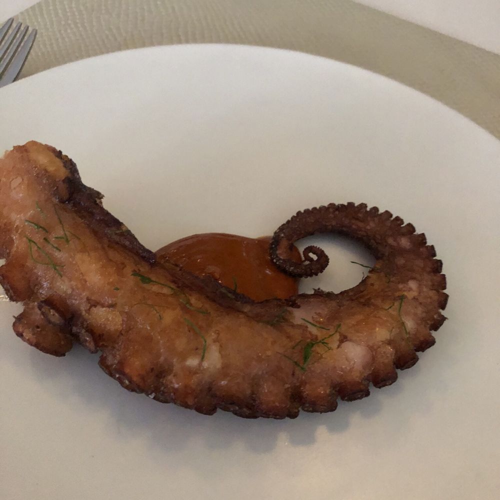Jungsik - Octopus in Minimalist presentation - Korean Near Me - New York, New York