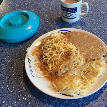 Space Age Restaurant and Bar - The huevos rancheros experience - Breakfast & Brunch Near Me - Gila Bend, Arizona