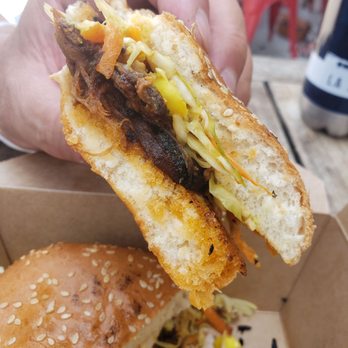 Industrial Eats - BBQ Brisket was overdone and looked burnt. - Pizza Near Me - Buellton, California Industrial Eats - BBQ Brisket was overdone and looked burnt. - Pizza Near Me - Buellton, California