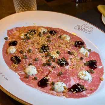 Corner Chophouse - Carpaccio - Steakhouses Near Me - Winter Park, Florida Corner Chophouse - Carpaccio - Steakhouses Near Me - Winter Park, Florida