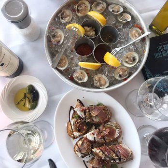 Amelia’s By the Sea - Clams on the Half Shell and Fig Crostini - Italian Near Me - Spring Lake, New Jersey