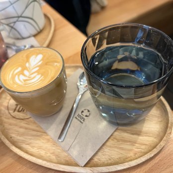 CAFE TONE - Flat white and water - Cafes Near Me - Prague, Puerto Rico