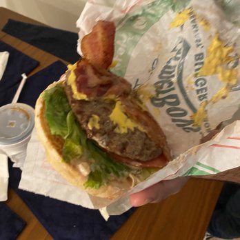 Farmer Boys - Missing top bun - Burgers Near Me - Irvine, California