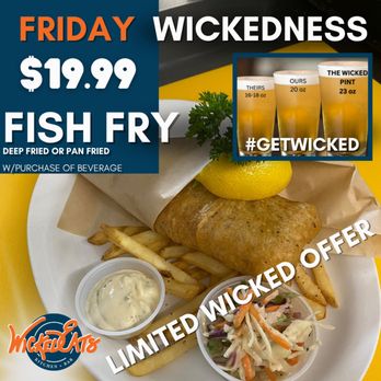 Wicked Eats - FRIDAY DAILY SPECIAL - Bars Near Me - Aurora, Ontario