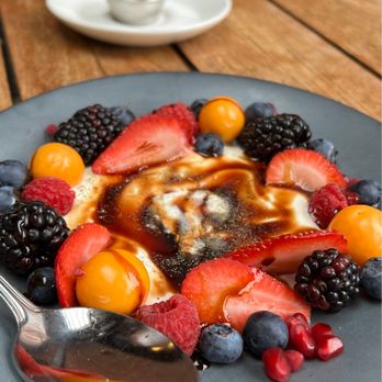 Aba - House-made Labneh & Berries - Mediterranean Near Me - Chicago, Illinois