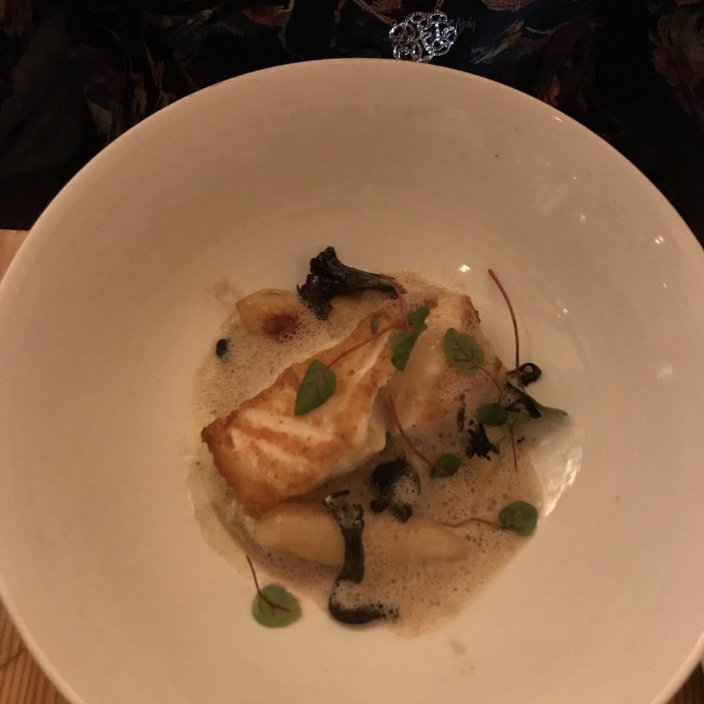 Meadowsweet - Cod in a buttery cream sauce - New American Near Me - Brooklyn, New York Meadowsweet - Cod in a buttery cream sauce - New American Near Me - Brooklyn, New York