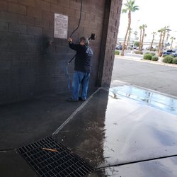 Legacy Self Serve Car Wash - This is the rude car attendant named Randy.