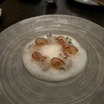 Azumi - flounder crudo - Sushi Bars Near Me - Houston, Texas Azumi - flounder crudo - Sushi Bars Near Me - Houston, Texas