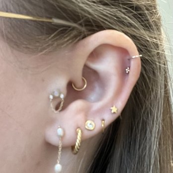 Pierced Out - Annie pierced all of these except my first lobes and tragus. I love them all! - Piercing Near Me - San Jose, California