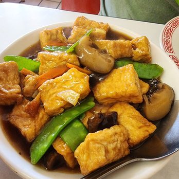 Zen Mei Bistro - Braised tofu with brown sauce - Chinese Near Me - Los Angeles, California