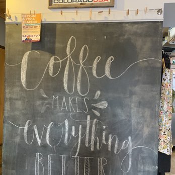 Kawa Coffee - a blackboard with a quote on it - Coffee & Tea Near Me - Colorado Springs, Colorado Kawa Coffee - a blackboard with a quote on it - Coffee & Tea Near Me - Colorado Springs, Colorado