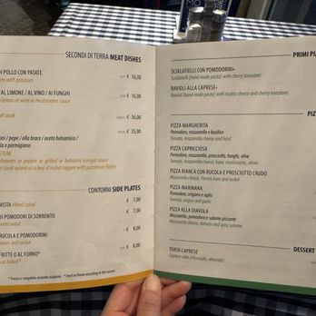 Mo'Mo' Kitchen & Bar - Menu April 2026 - second courses and non-gluten options - Bars Near Me - Sorrento, NA