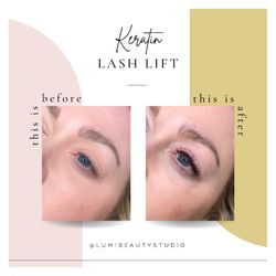 Lumi Beauty Studio - Lumi Beauty Studio Keratin Lash Lift Before and After