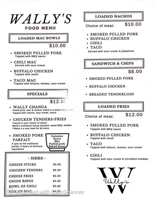 Menu photo 4 Wally’s Greencastle, IN Menu photo 4 Wally’s Greencastle, IN