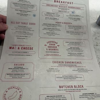 Jacob's Pickles - Menu - Southern Near Me - Queens, New York