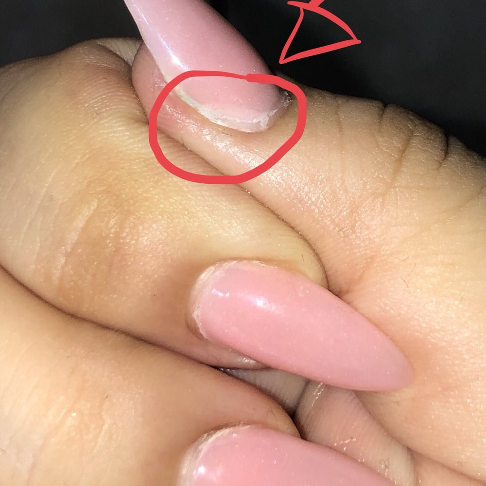 We Nails - Nail is lifting off the thumb after 4 days. - Waxing Near Me - Northridge, California