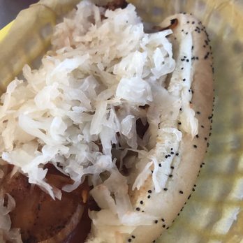 Mustard's Last Stand - Yankee Dog with Sauerkraut - Hot Dogs Near Me - Melbourne, Florida Mustard's Last Stand - Yankee Dog with Sauerkraut - Hot Dogs Near Me - Melbourne, Florida