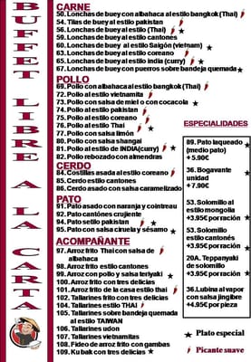 Menu photo 2 Xing Madrid, M