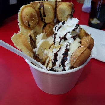 5 Degree Tea House - Ice cream egg puff $3.75. Not bad for the price! - Bubble Tea Near Me - San Francisco, California 5 Degree Tea House - Ice cream egg puff $3.75. Not bad for the price! - Bubble Tea Near Me - San Francisco, California