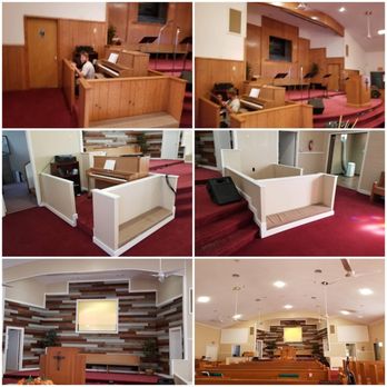 Click's Construction Services - the interior of a church - General Contractors Near Me - Burleson, Texas Click's Construction Services - the interior of a church - General Contractors Near Me - Burleson, Texas