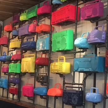 Seoul Taco - Boom box wall - Korean Near Me - Chicago, Illinois Seoul Taco - Boom box wall - Korean Near Me - Chicago, Illinois