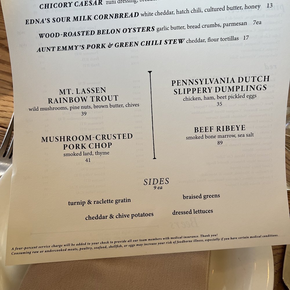 Dunsmoor - Menu - American Near Me - Los Angeles, California Dunsmoor - Menu - American Near Me - Los Angeles, California