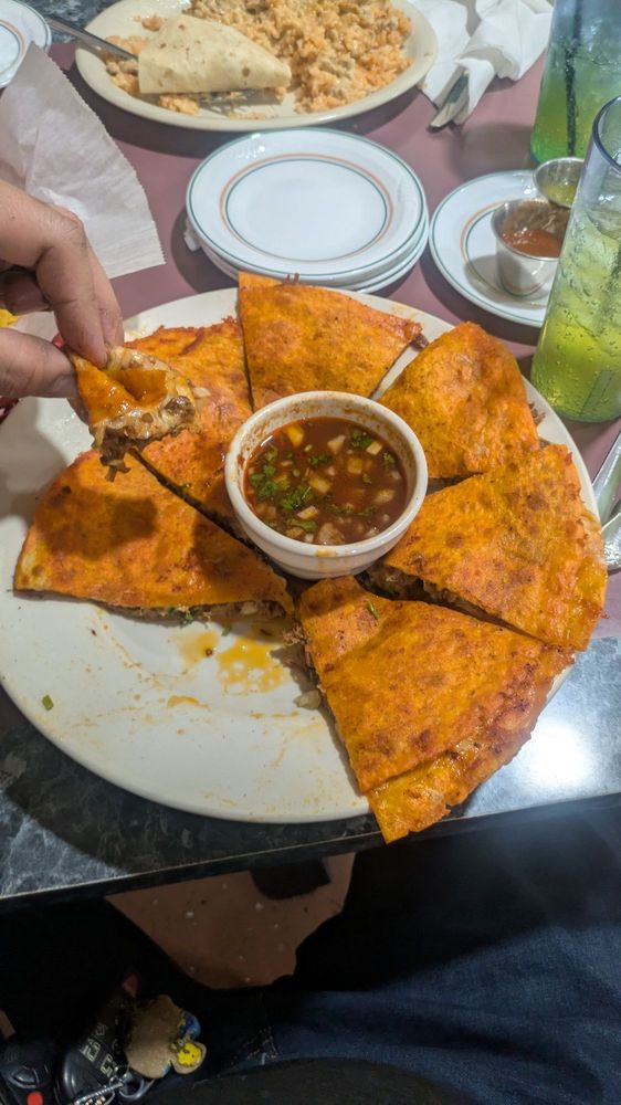 Food from Chalula Mexican Grill Cafe