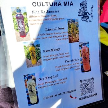 Taste Cultura Mia - a menu for a restaurant - Juice Bars & Smoothies Near Me - Phoenix, Arizona Taste Cultura Mia - a menu for a restaurant - Juice Bars & Smoothies Near Me - Phoenix, Arizona